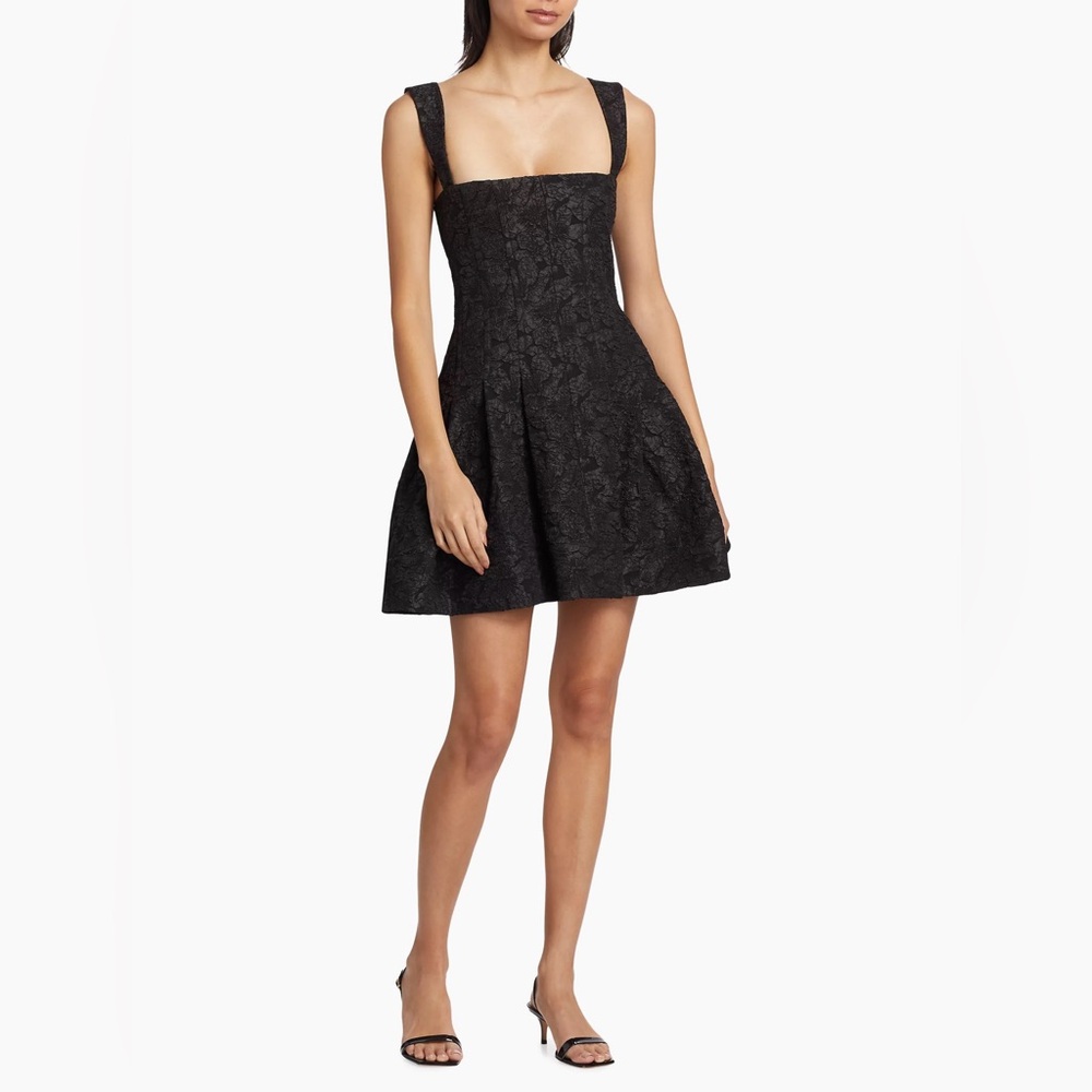 Simkhai Jovie Floral Jacquard Mini Dress - Picture 4 of 13